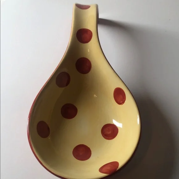 Gail Pittman Polkadots southern living at home spoon rest - Picture 2 of 7